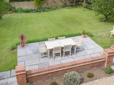 Garden Wall & Patio installation Hertfordshire