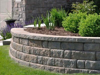 Garden retaining wall installers Hertfordshire